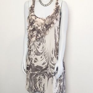 LC Lauren Conrad | Sheer Tan Sleeveless Dress

LC